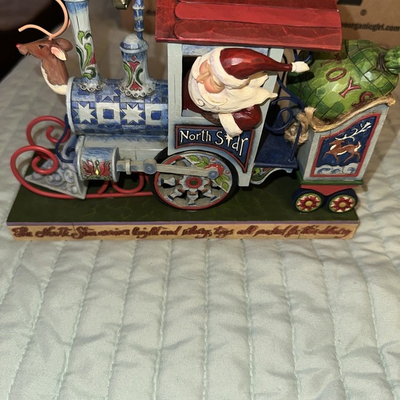 Enesco Other - 2008 Jim Shore North Star Express: Santa Christmas Train Engine #4011073